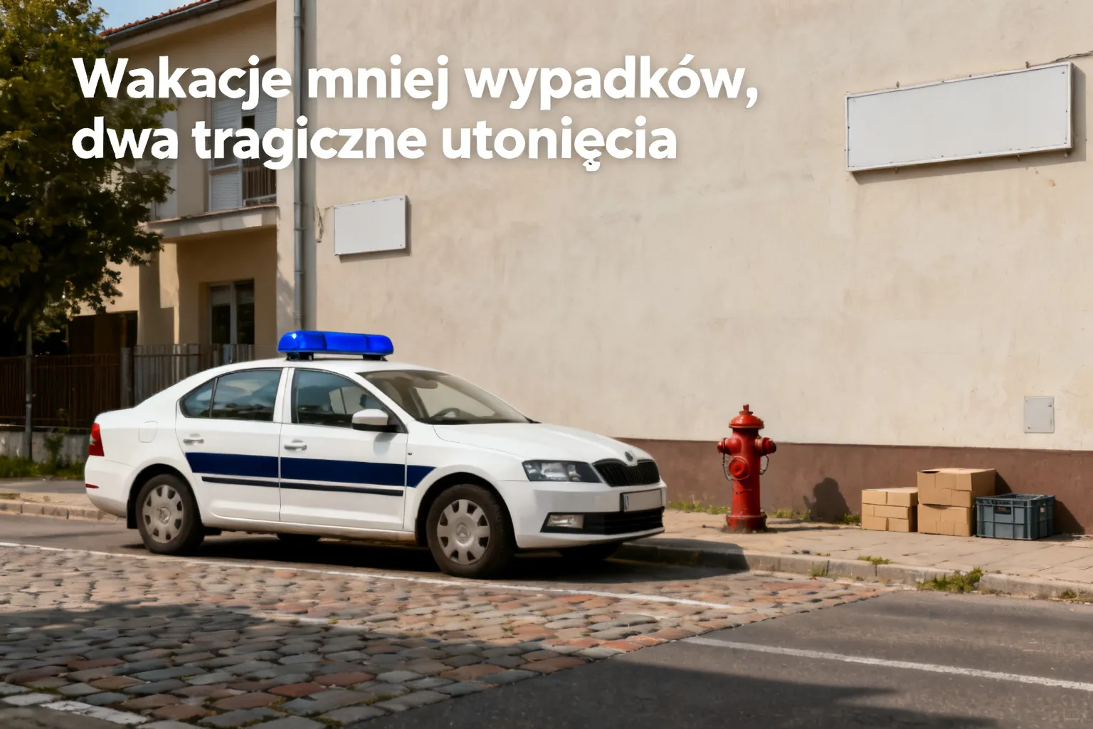 Wakacje 2026 na Śląsku — mniej wypadków, dwa tragiczne utonięcia