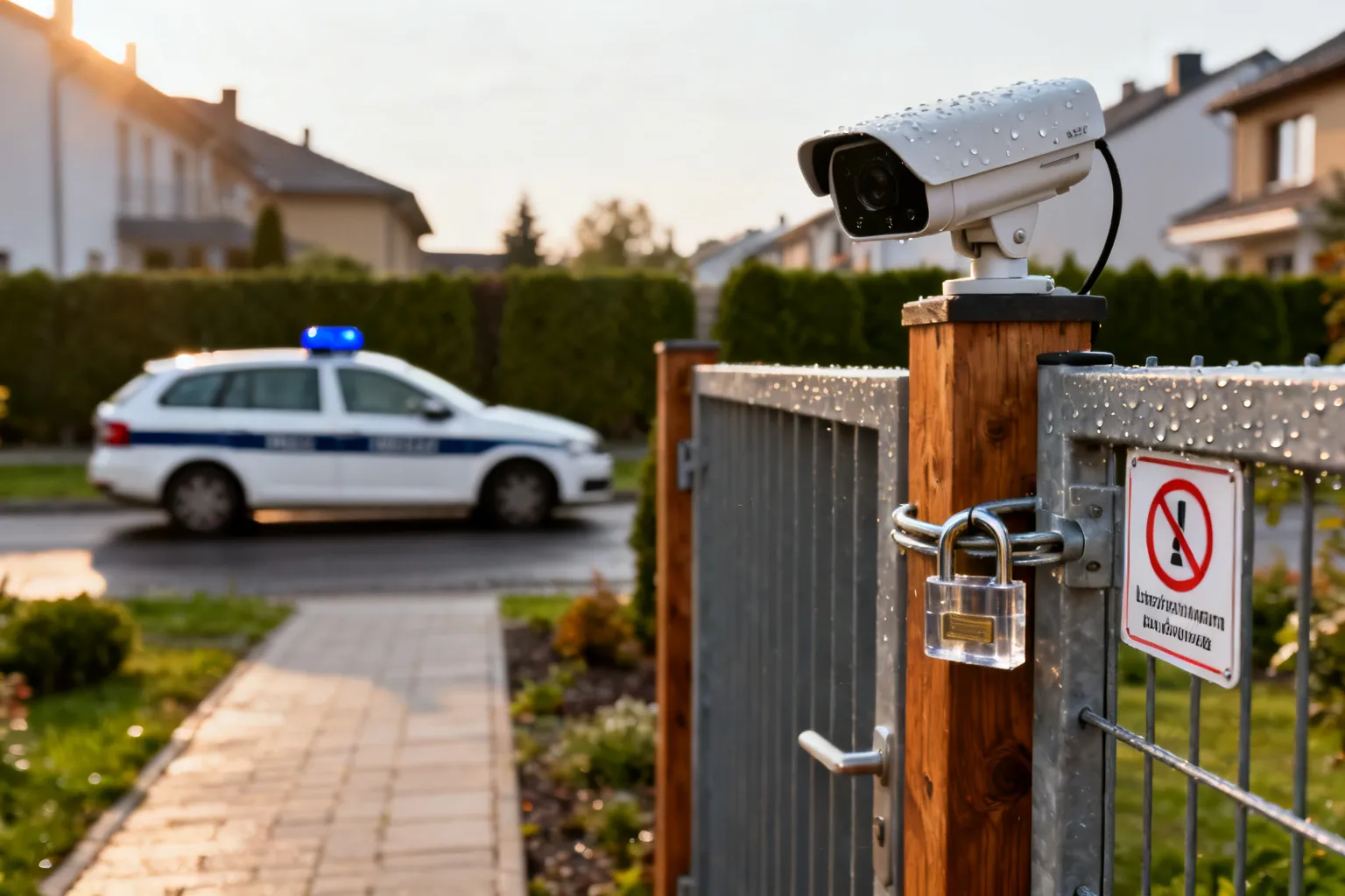 Jak zabezpieczyć działkę przed kradzieżą? Porady Komendy Miejskiej Policji w Sosnowcu