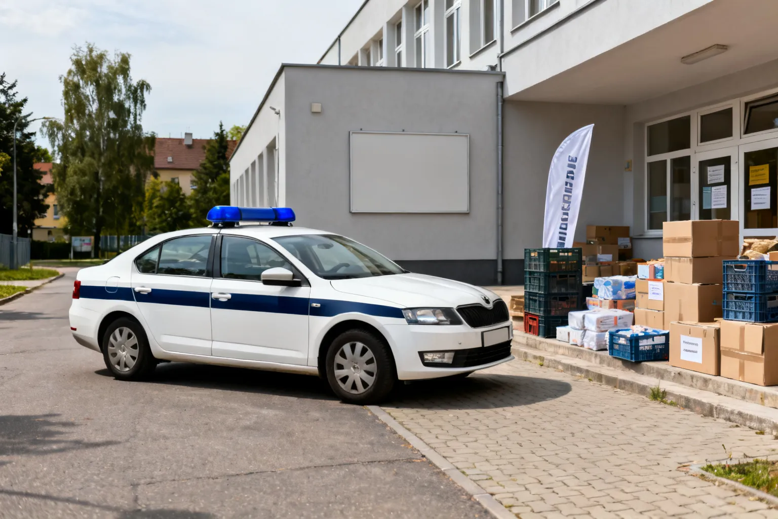 Bezpieczna droga do szkoły — patrole policji w Sosnowcu