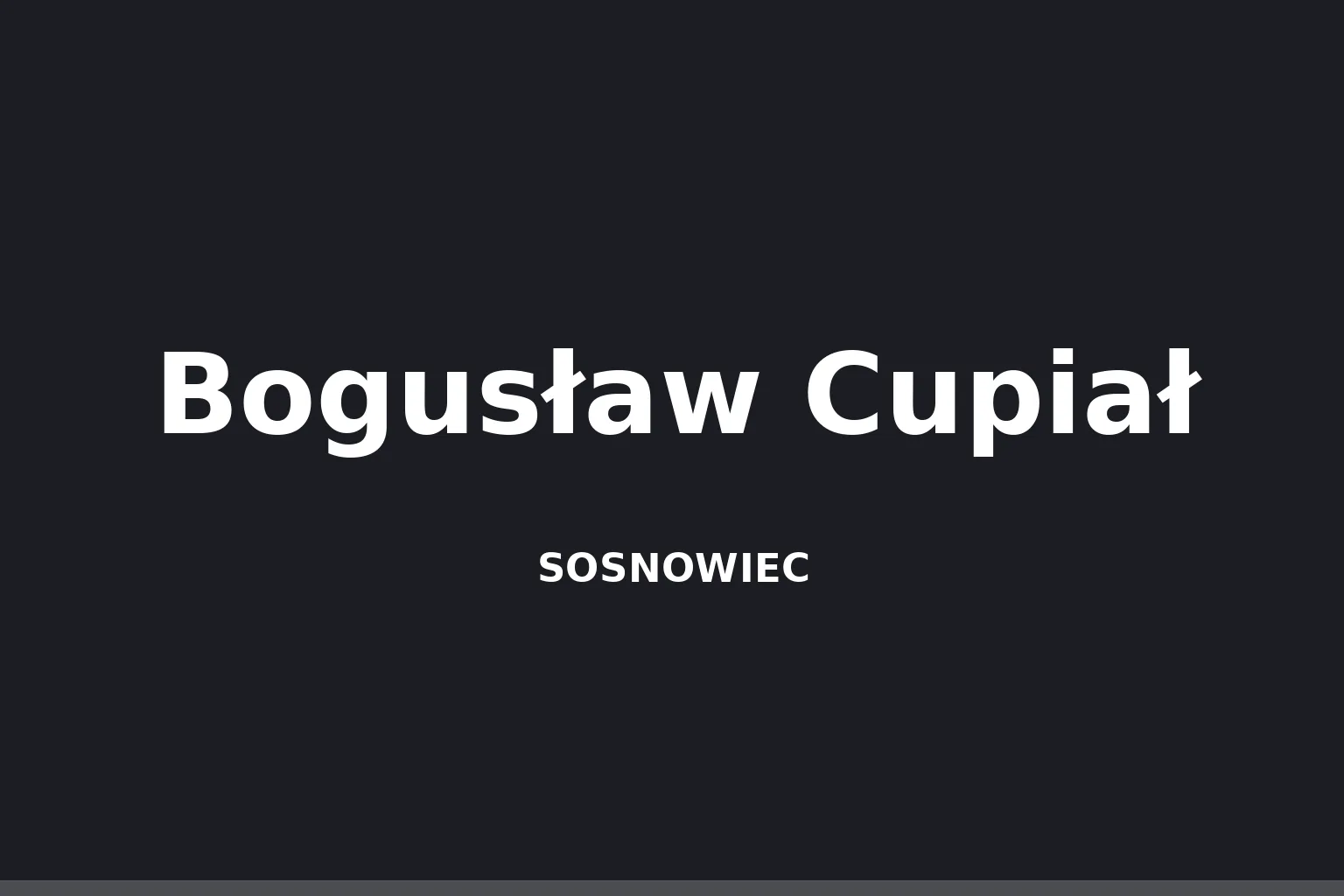 Bogusław Cupiał