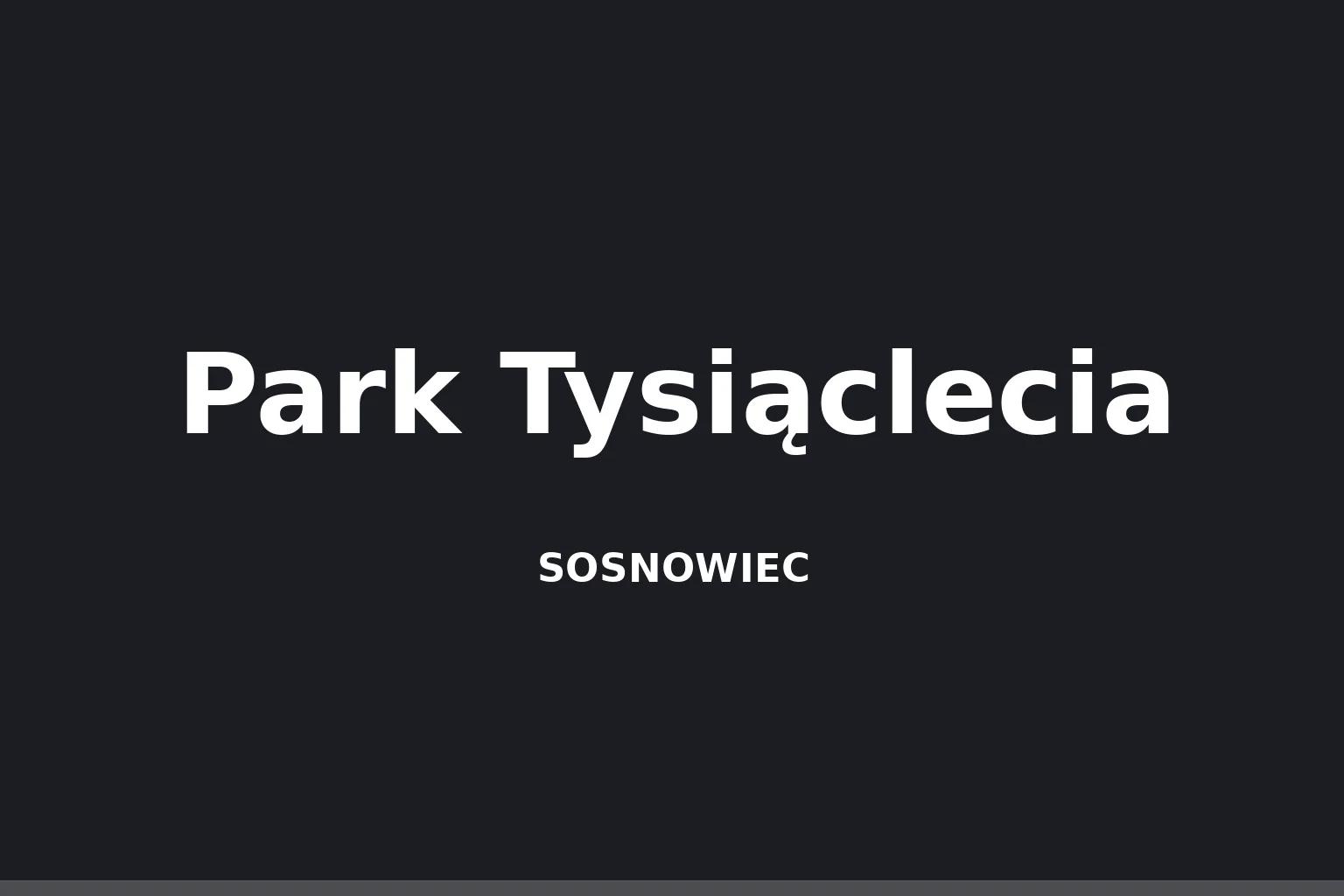 Park Tysiąclecia